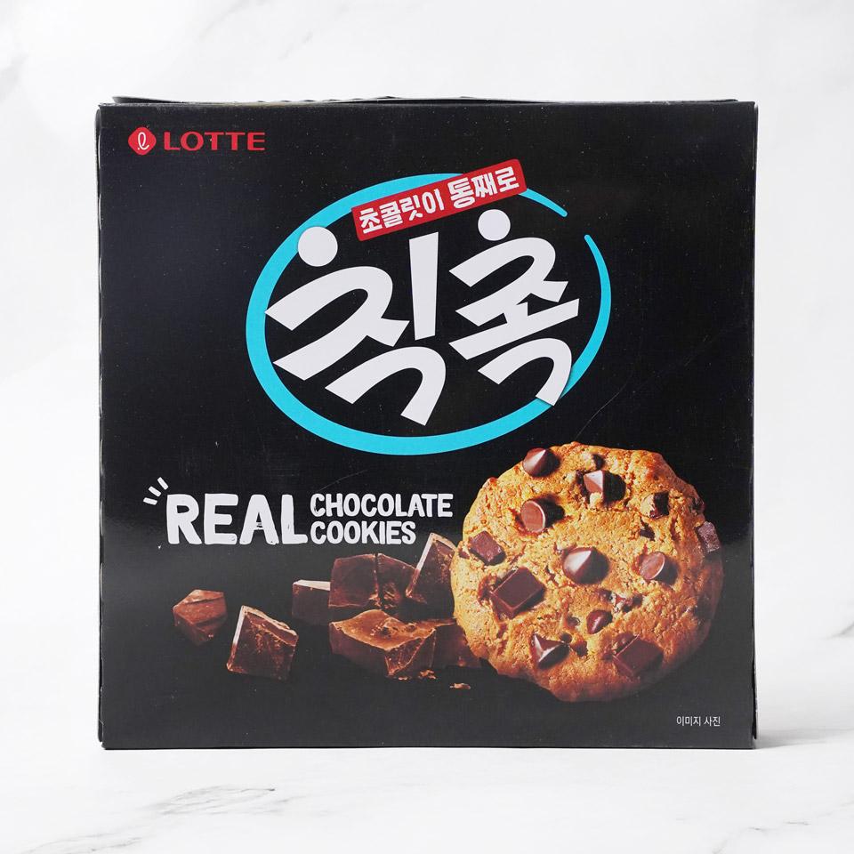 메가마트 롯데 칙촉 쿠키 오리지널 180g - 메인 이미지