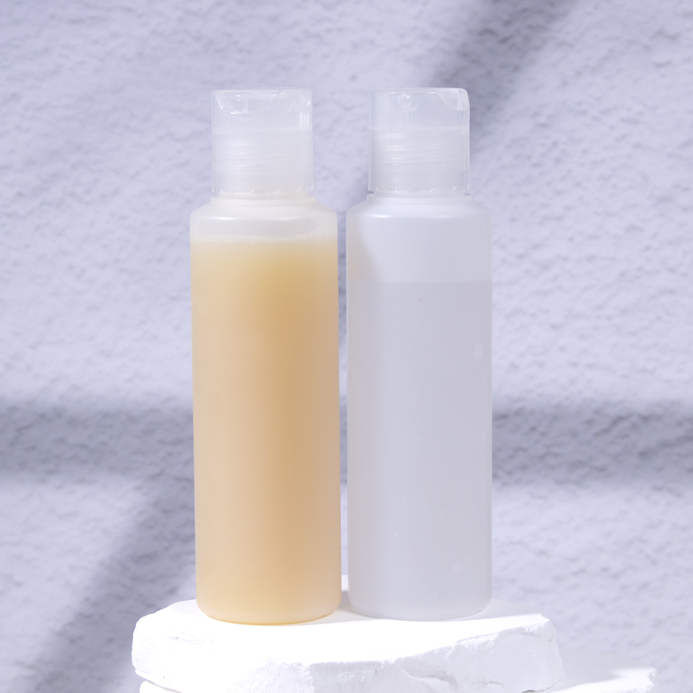 핫버튼 샴푸통 공병 수영장 여행용 휴대용 샘플 화장품 샴푸 소분용기 100ml - 상세 이미지 3