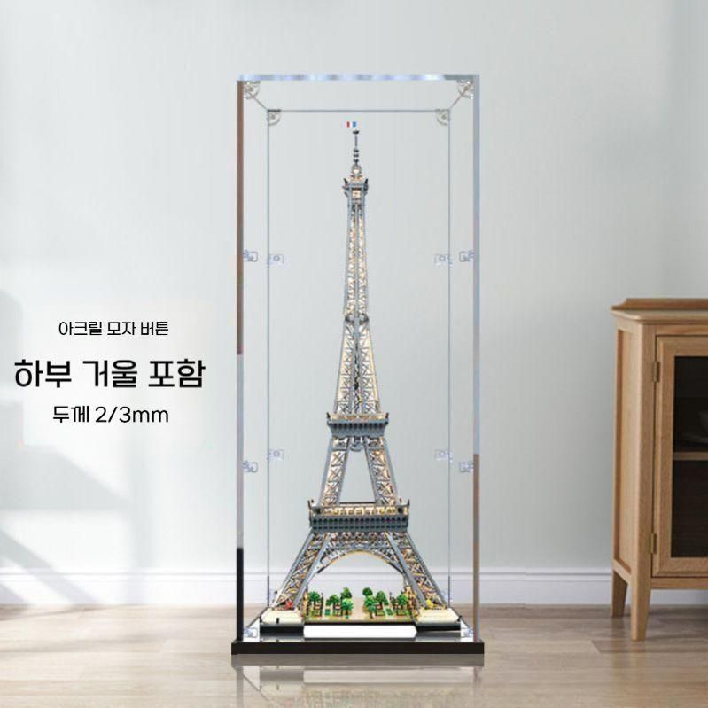 대형 아크릴케이스 레고 에펠탑 디스플레이 박스 피규어장 투명 2mm 60x60x155cm - 상세 이미지 4