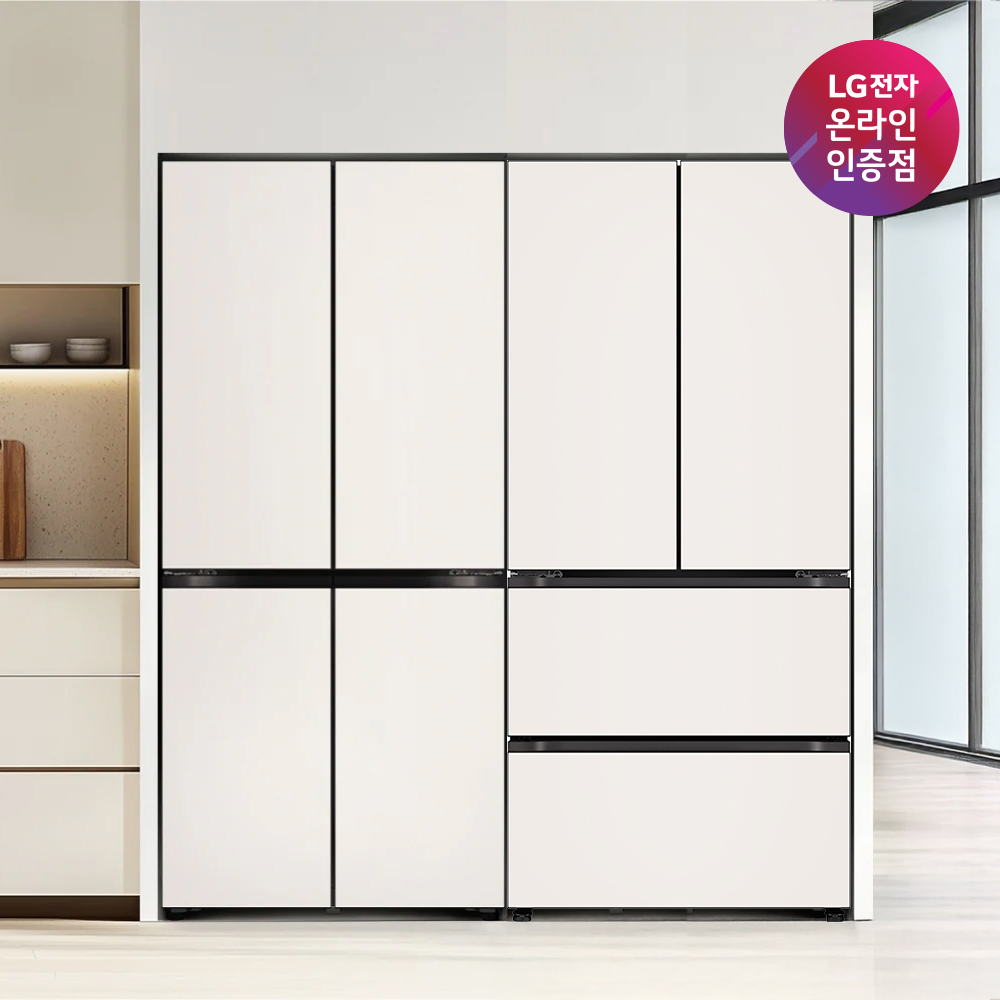 LG 오브제컬렉션 핏앤맥스 빌트인 984L 베이지 R984GBB012