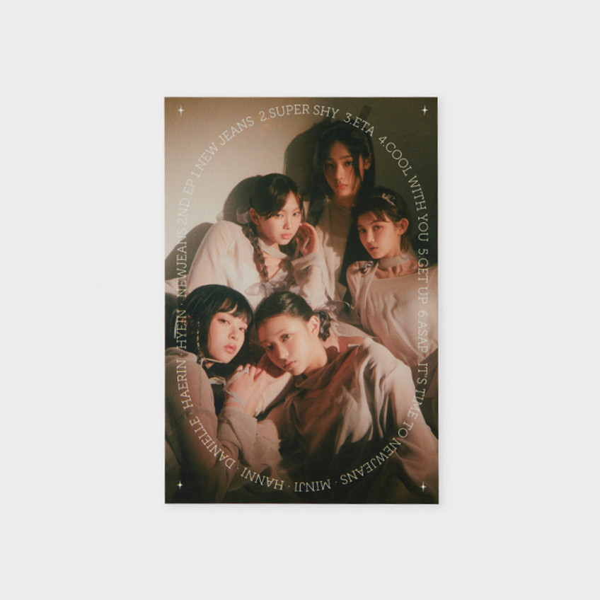 NEWJEANS Postcard Set