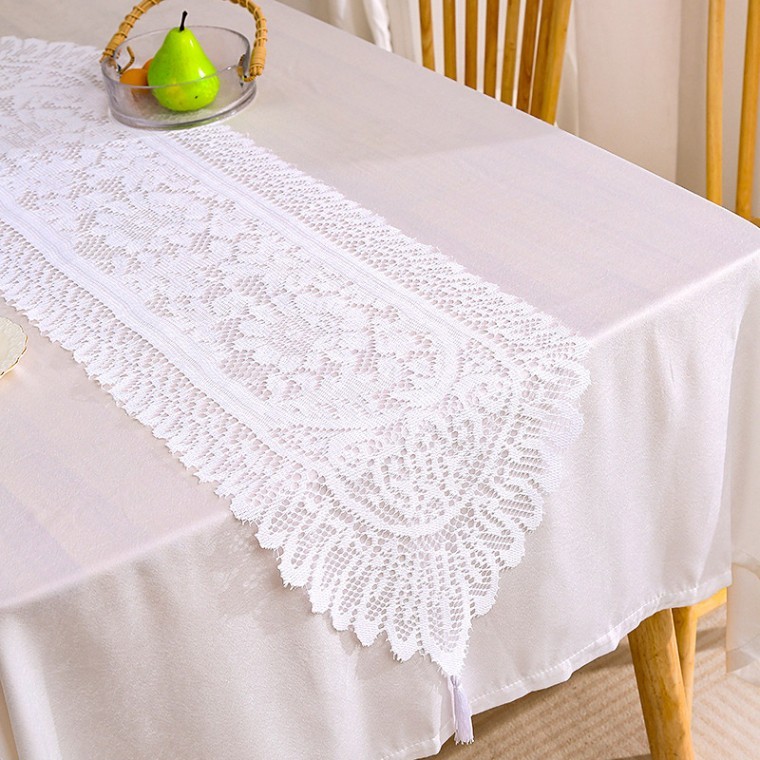 식탁보 테이블보 레이스 테이블 러너 33x91