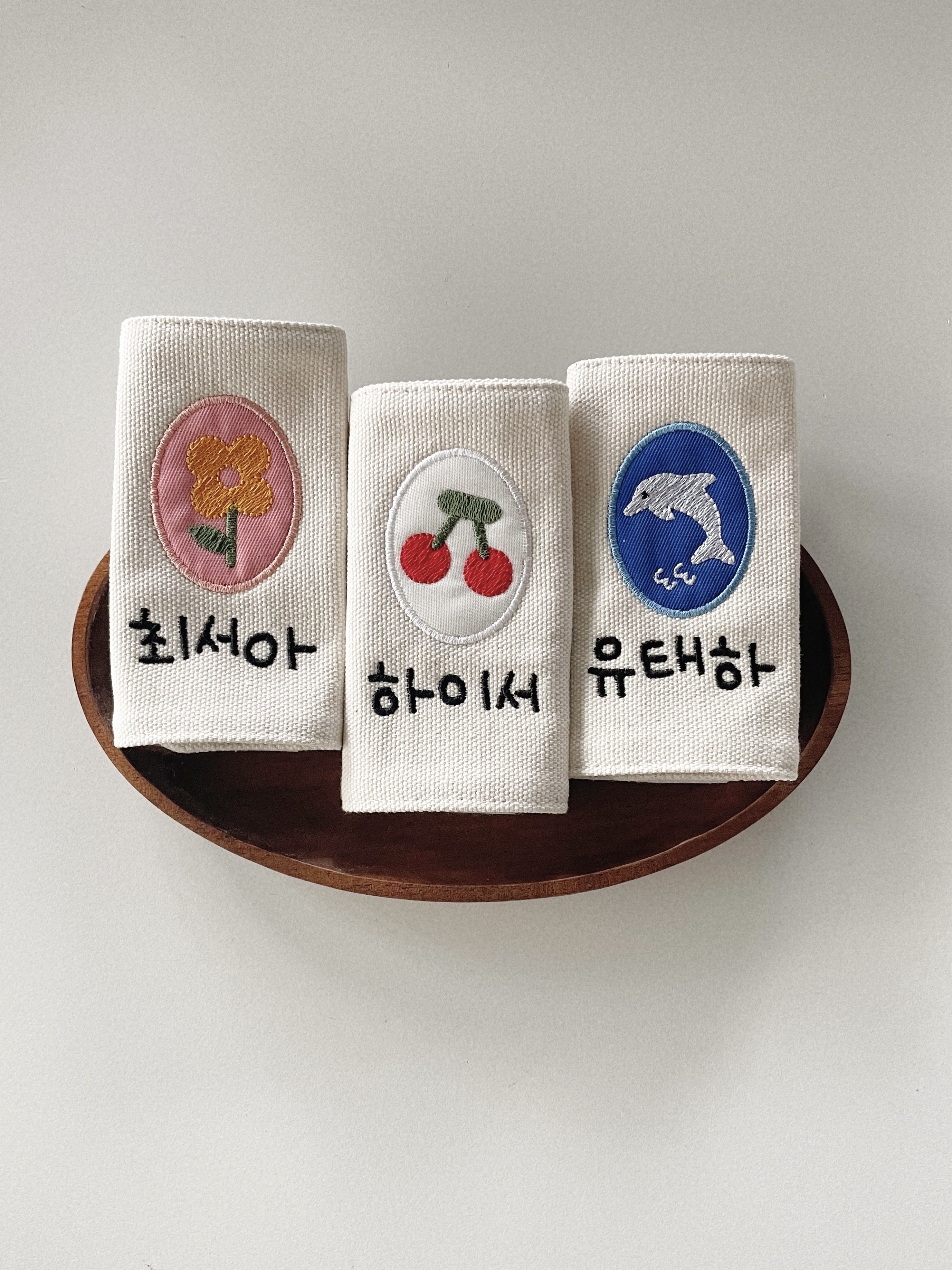 손잡이네임택 (벨크로) 가방 킥보드 캐리어 자전거 네임택 - 상품 이미지