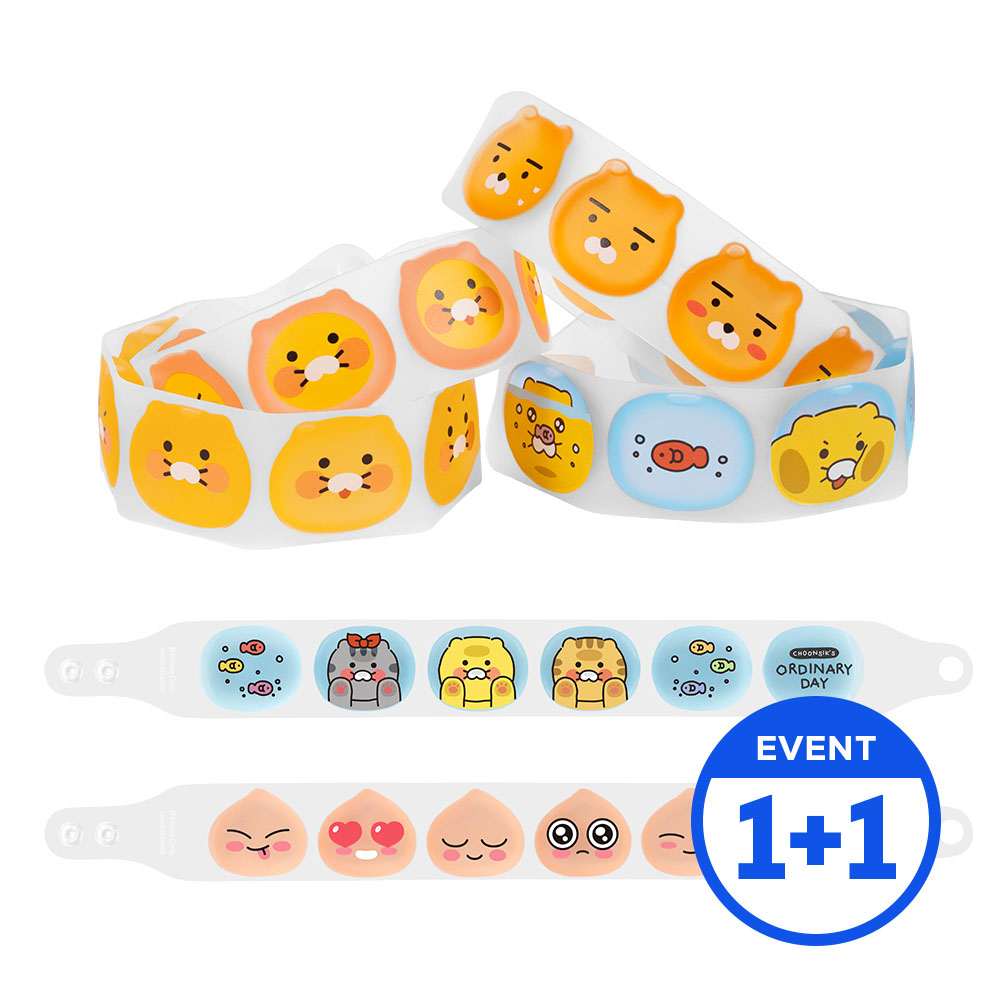 [슈퍼적립][N배송][SET] 카카오프렌즈 아이스 와이드 넥쿨러 쿨링 넥밴드 1+1 SET(베이직/어항) - 상세 이미지 4