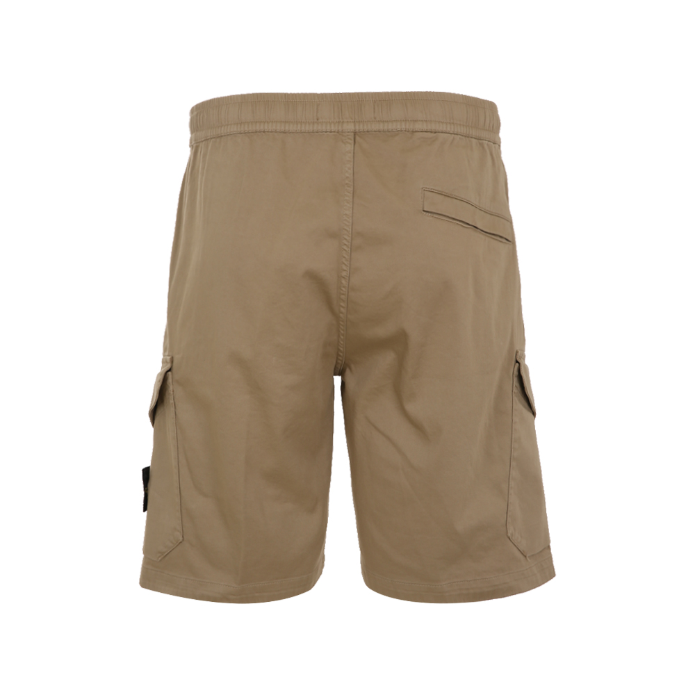 스톤아일랜드 밴딩 버뮤다 비스킷 카고 반바지 K1S15L100L03S0012 V0094 (2025 S/S) - 상세 이미지 4