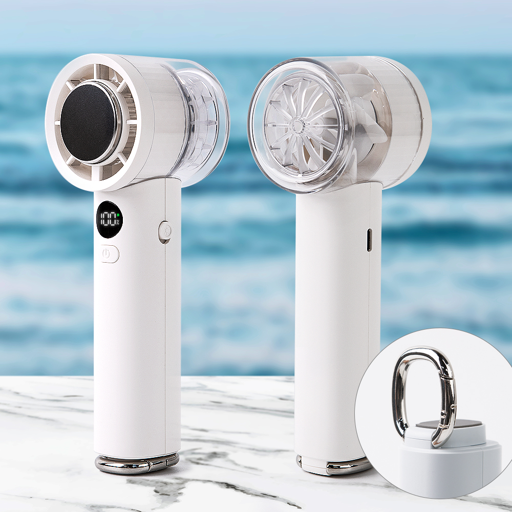 프럭스C 휴대용 냉각선풍기 에어컨 손선풍기 미니 핸디 손풍기 터보 100단