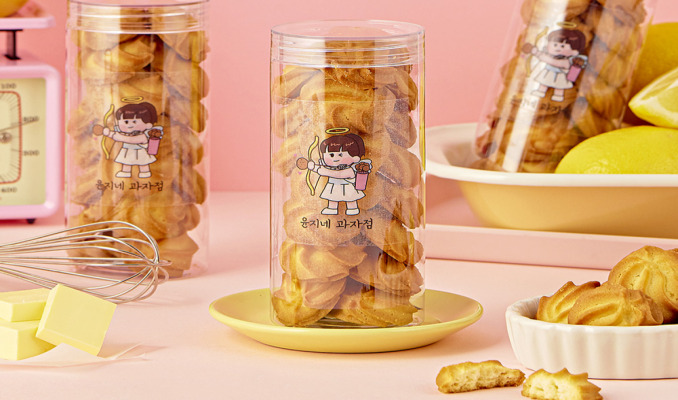 무염버터 서울우유생크림 부드러운 로즈쿠키 1통+ 블랙쿠키1통 280g, 1개 - 메인 이미지