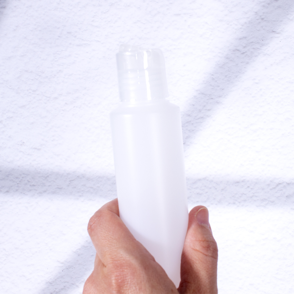 핫버튼 샴푸통 공병 수영장 여행용 휴대용 샘플 화장품 샴푸 소분용기 100ml - 상품 이미지