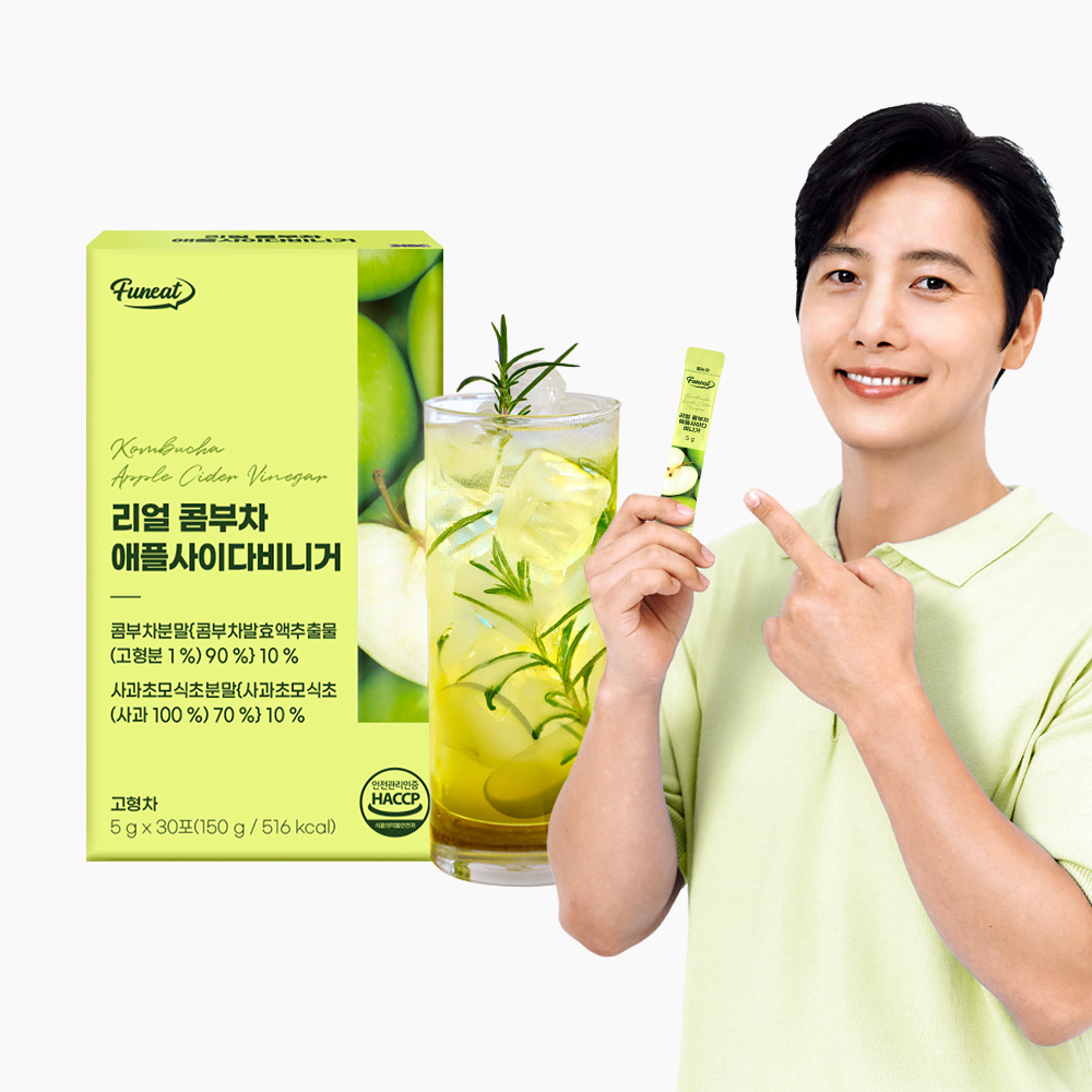 퍼니트 이상우 리얼 콤부차 애사비 애플사이다비니거 30개입, 1개