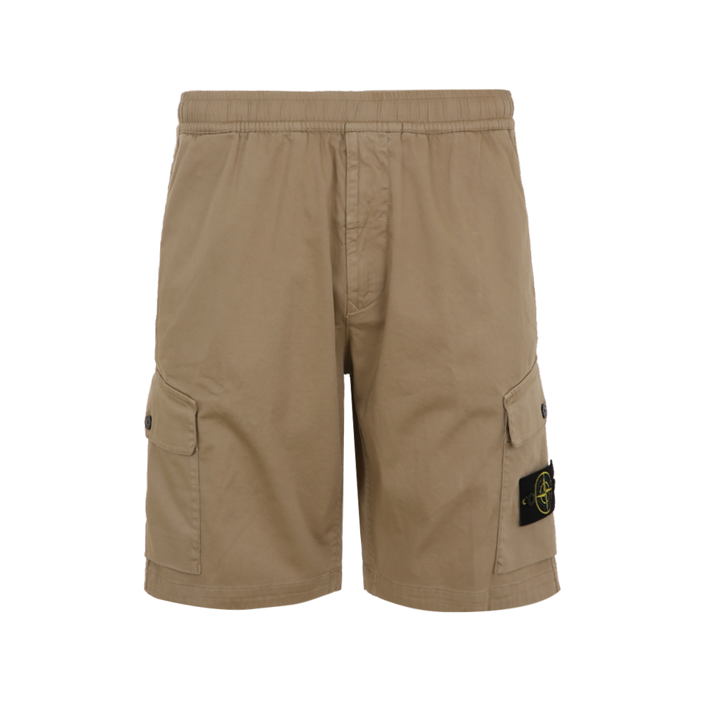 스톤아일랜드 밴딩 버뮤다 비스킷 카고 반바지 K1S15L100L03S0012 V0094 (2025 S/S) - 상품 이미지