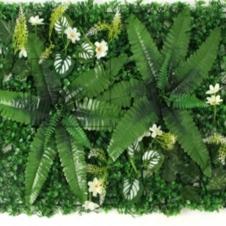 [트렌디프레소협력사]데이슬롯 정원 인조잔디 벽장식 60x40cm 열대고사리 벽장식소품 정원조화매트 가든월패널
