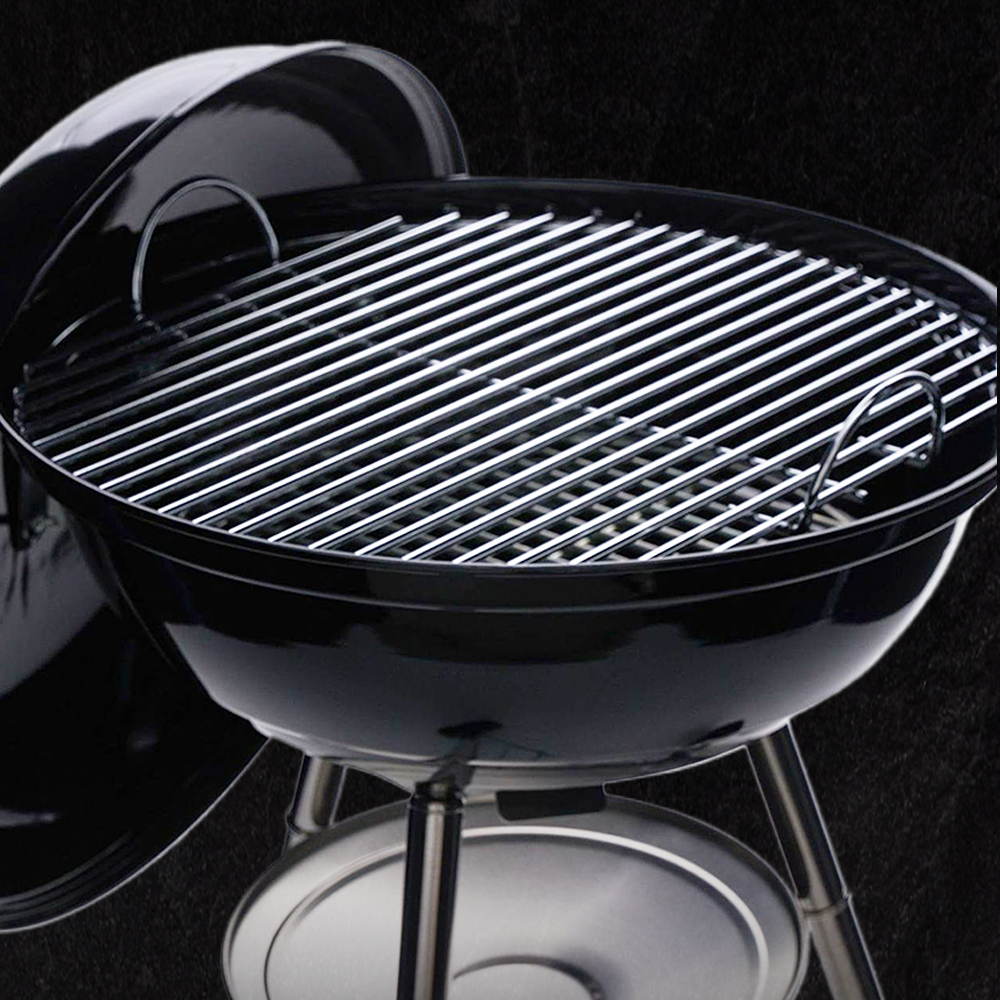 꾸버스 하이엔드 바베큐그릴 훈제 훈연 직화 숯불 화로 야외 원형 캠핑 3중코팅 화로대 43