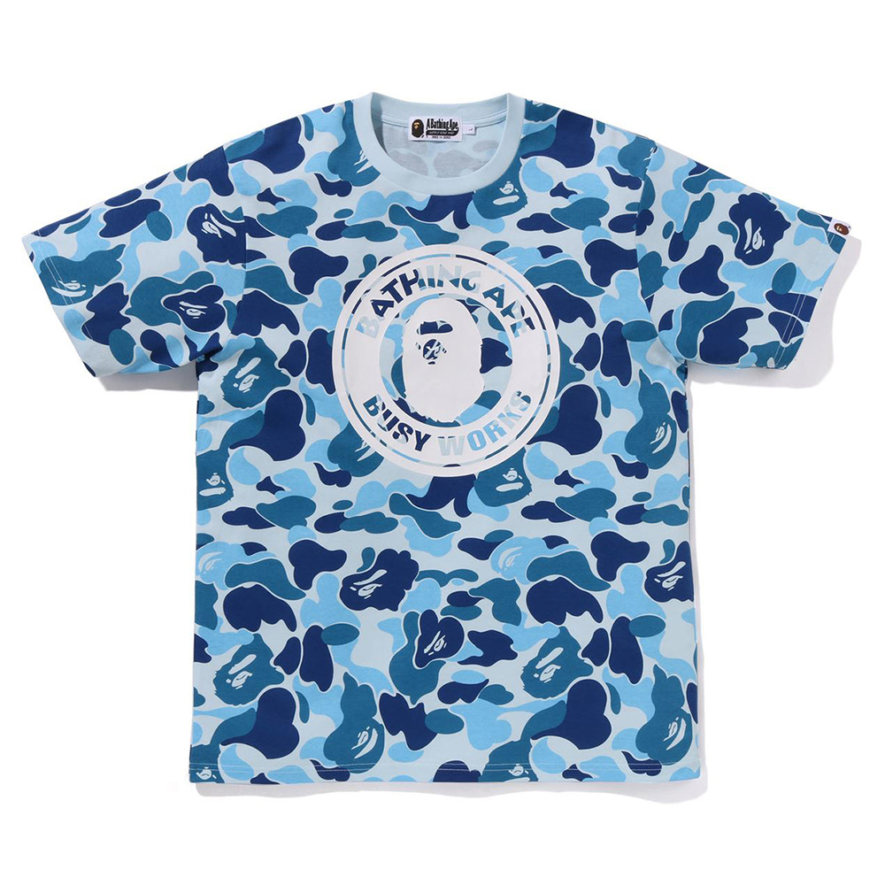 베이프 반팔티 ABC CAMO BUSY WORKS TEE 1L30-109-012 - 상품 이미지