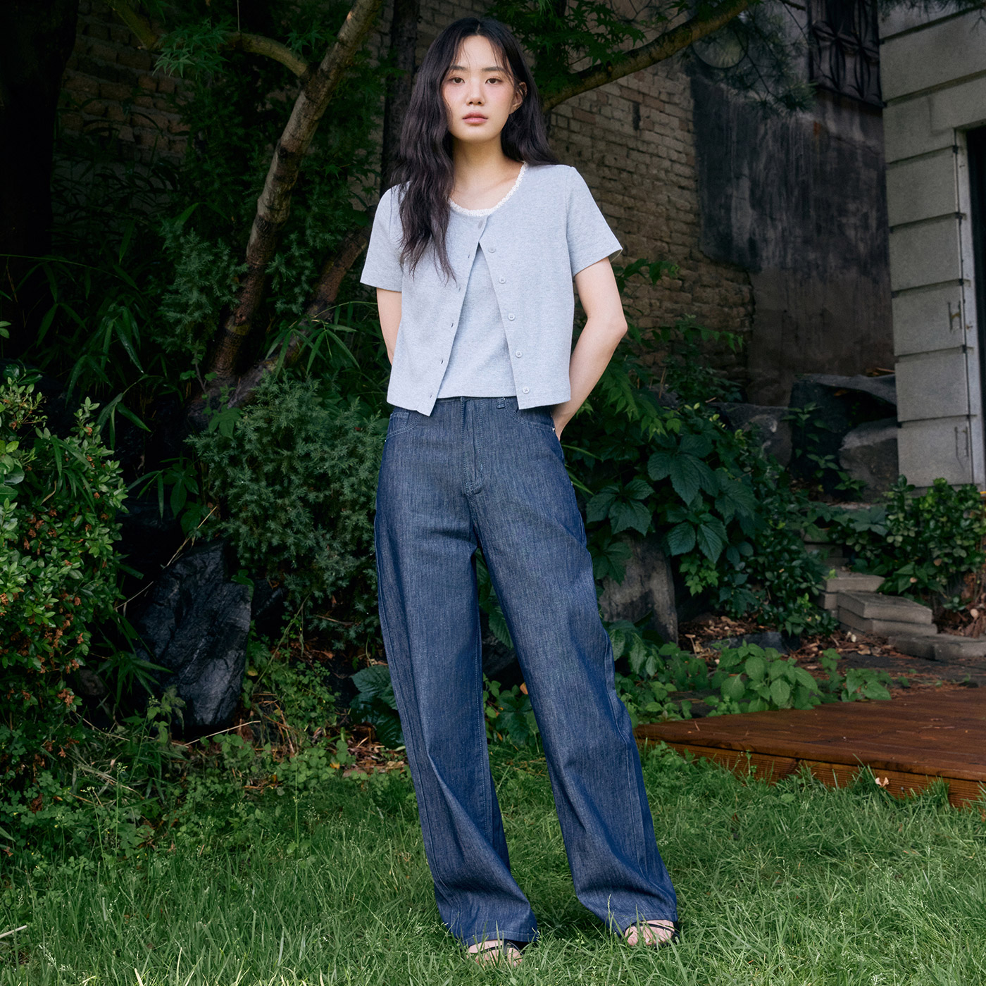로엠 논페이드 쿨 데님 RMTJF26GT2 - 상품 이미지