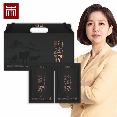 김소형원방 장어담은 흑염소 진액 육골 활력 기력 보충 한국 국내산 30포, 2개 - 상품 이미지