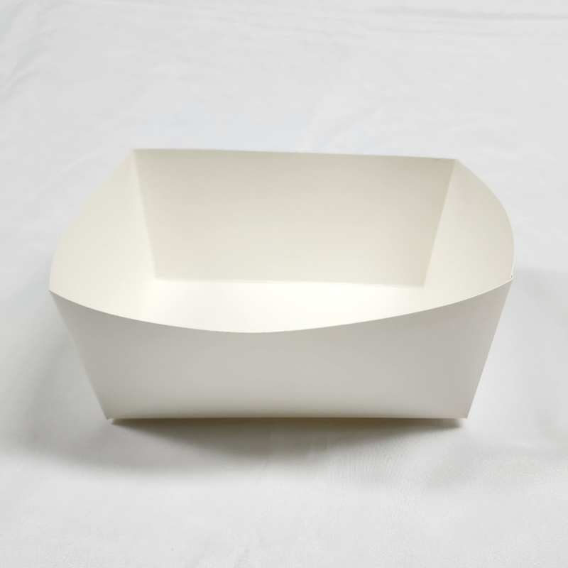 치킨트레이 반반 특특대 반마리용 200매 120x70x80 mm 종이 포장 용기 속지 - 상세 이미지 3