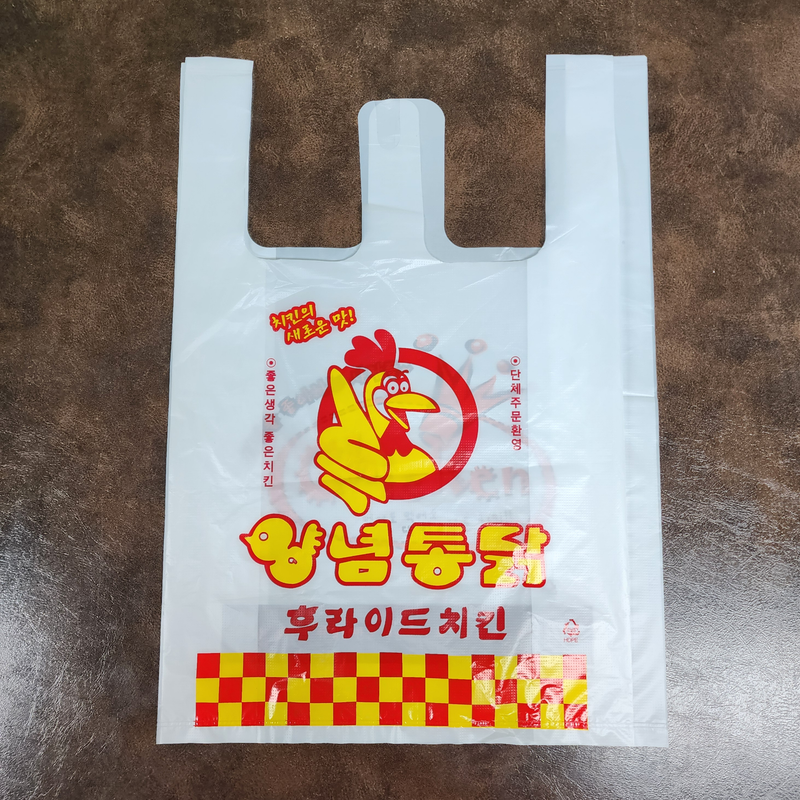 치킨비닐봉지 중 100장 배달 봉투 업소용 - 상세 이미지 5