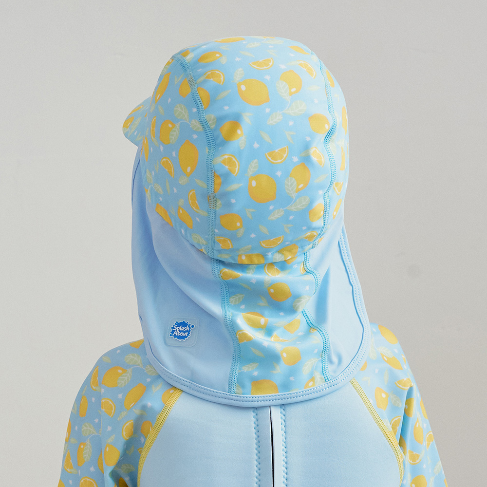 스플래쉬어바웃 유아플랩캡 레몬스 자외선차단