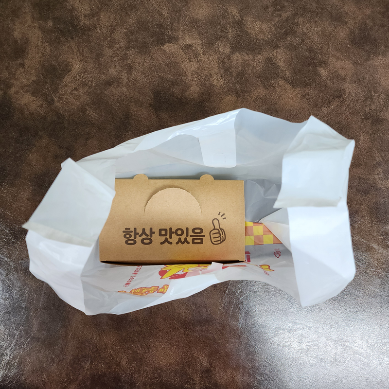 치킨비닐봉지 중 100장 배달 봉투 업소용 - 상세 이미지 4