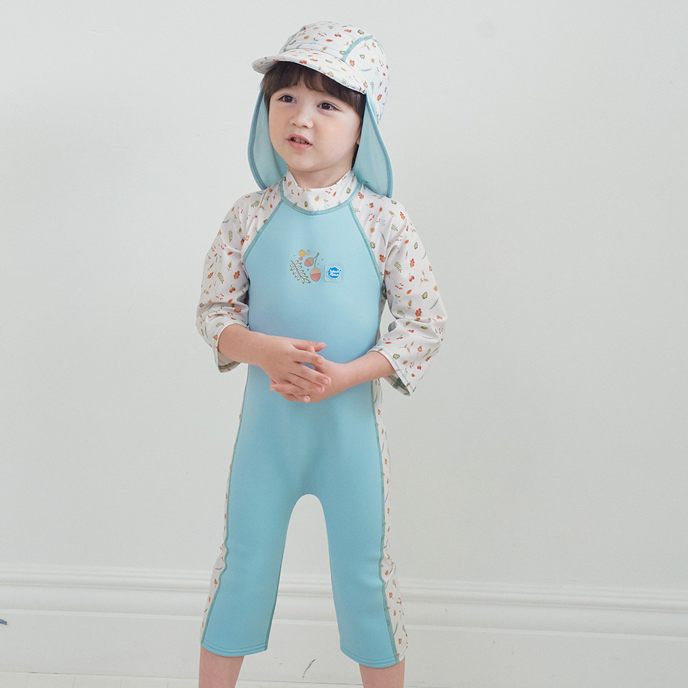 스플래쉬어바웃 UV 썬앤씨 슈트 플러스 리틀아콘스 4계절 체온보호 어린이웻슈트 유아수영복