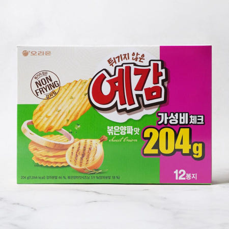 메가마트 오리온 예감 감자칩 볶음양파 204g
