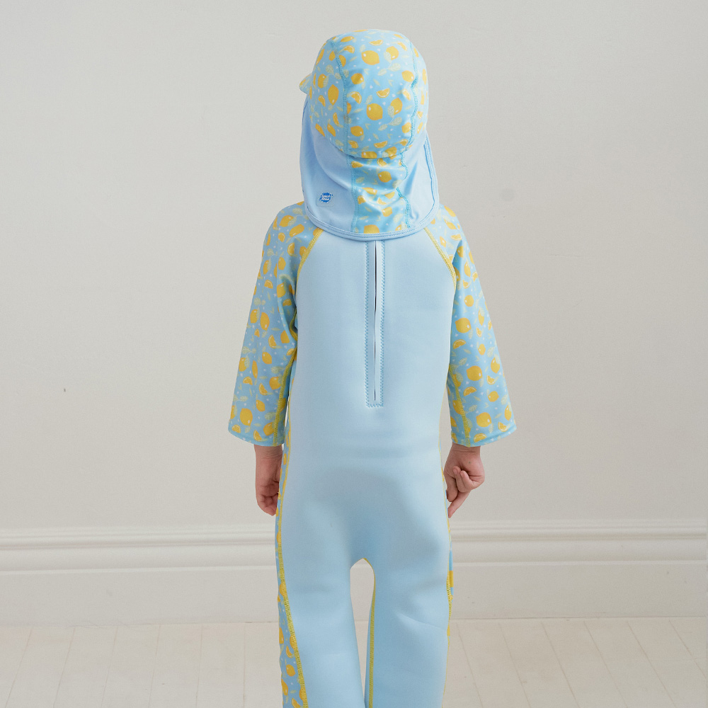 스플래쉬어바웃 UV 썬앤씨 슈트 플러스 레몬스 4계절 체온보호 어린이웻슈트 유아수영복