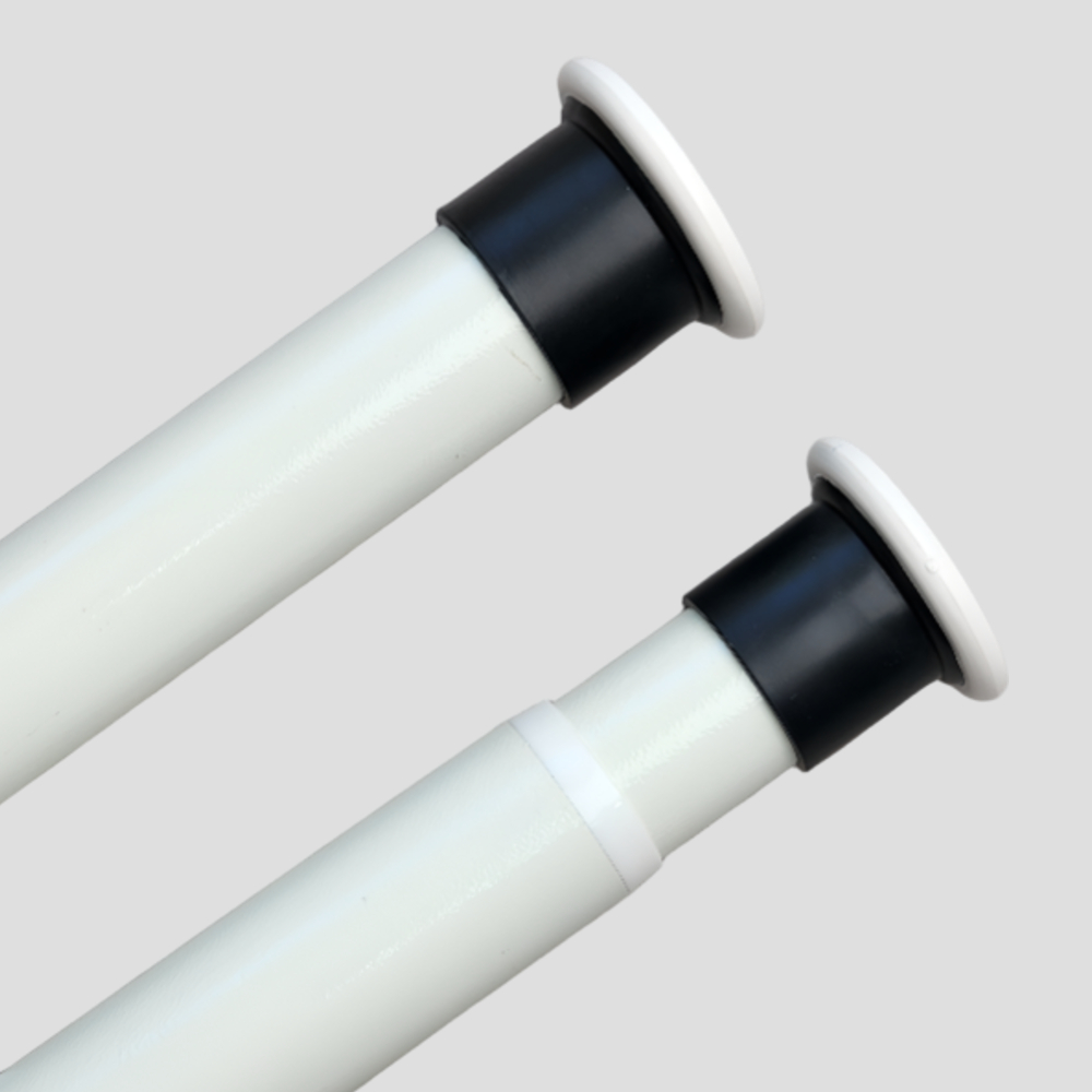 힘센압축봉 70-110cm 화이트 커튼봉 무타공 32MM 두꺼움