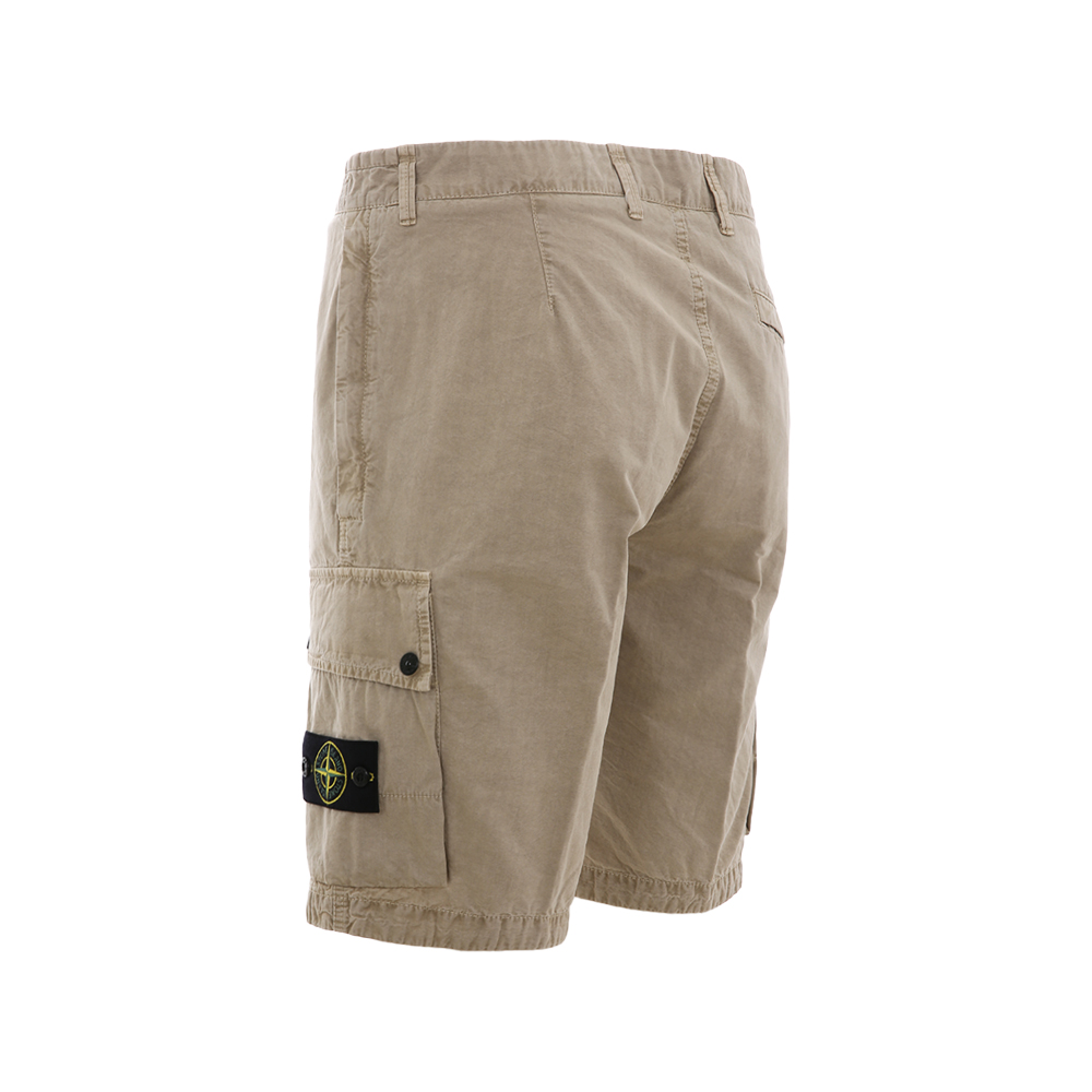 스톤아일랜드 지퍼 포켓 슬림핏 블랙 베이지 반바지 K1S15L100011S00WA V019A (2025 S/S) - 상세 이미지 2