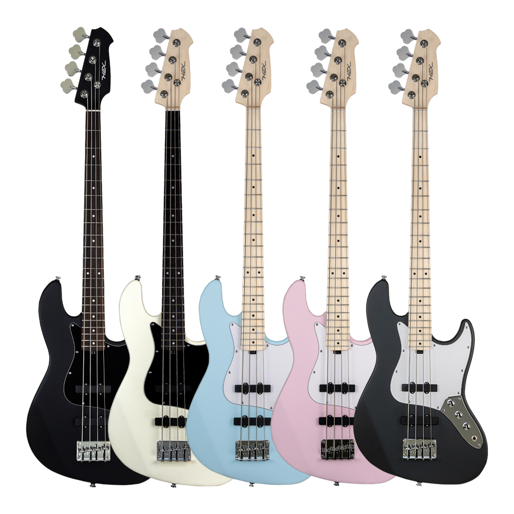 헥스 B100 입문용 베이스 기타 / 재즈 베이스