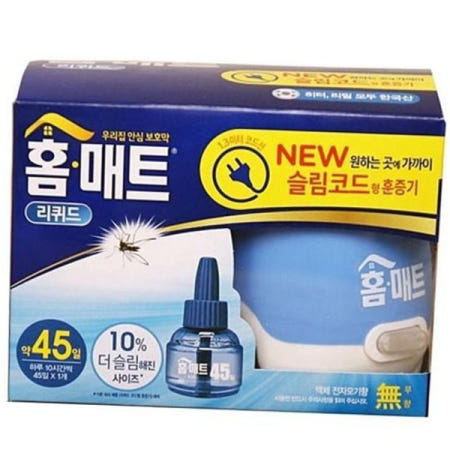 홈매트 리퀴드 코드형 세트 1p 에프킬라 모기약 모