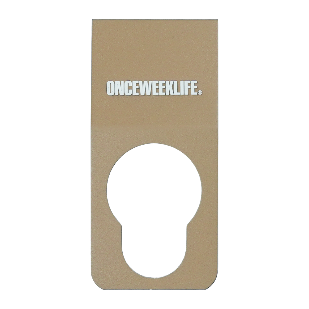 원스위크라이프 캠핑 IGT 알루미늄 이소가스 걸이 행어 베이지