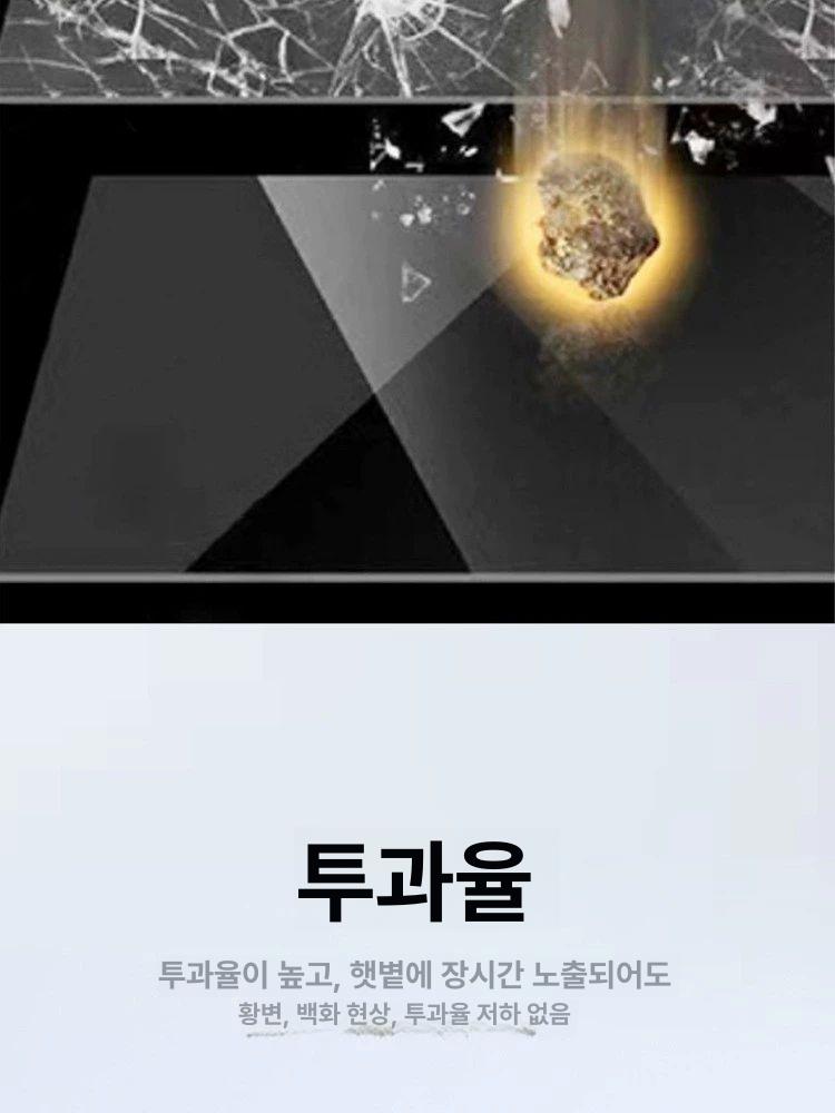 투명 지붕 아크릴보드 단판 캐노피 시트 어닝 처마 천장 2.0mm 두께 1m 너비 - 상세 이미지 4
