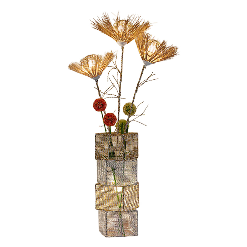 플로라 위빙 인테리어 거실스탠드 장스탠드 조명 Flora Weaving Lamp - 상세 이미지 2