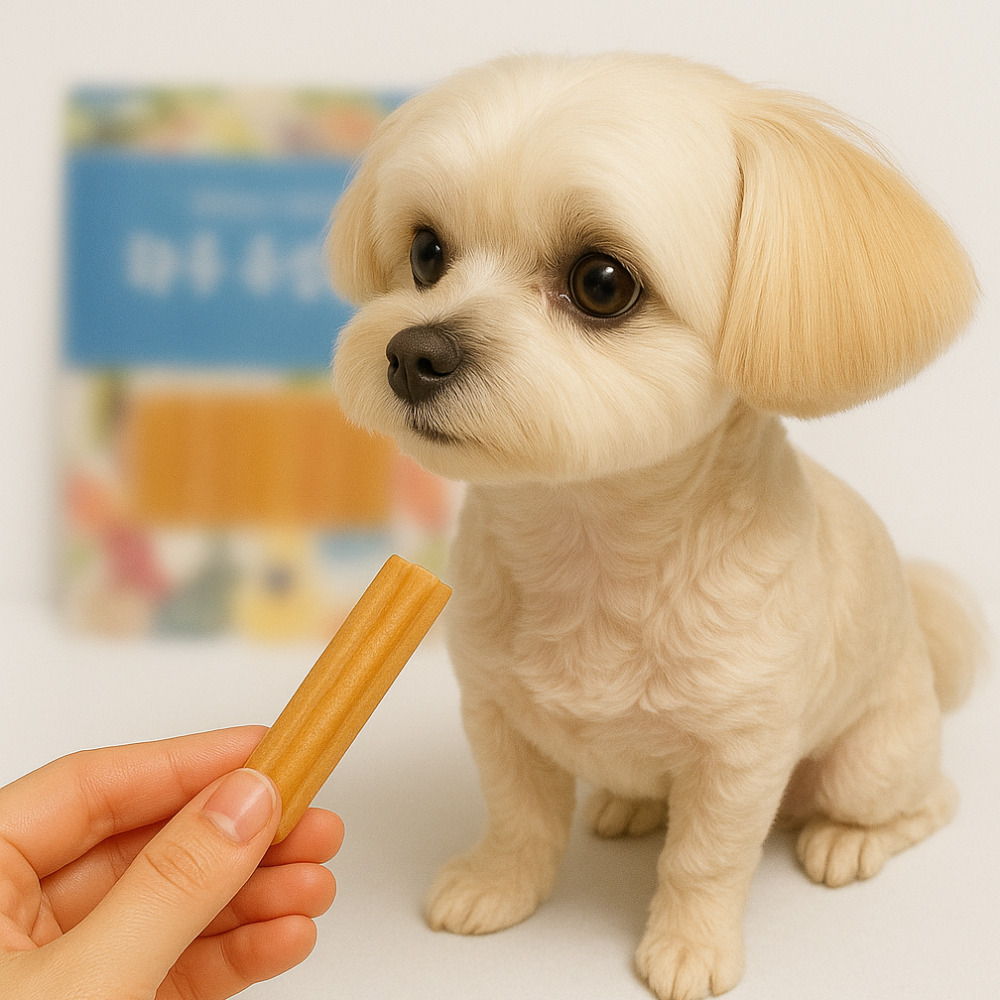 강아지당뇨간식 가수분해츄 양치껌 칠면조 연어 12p