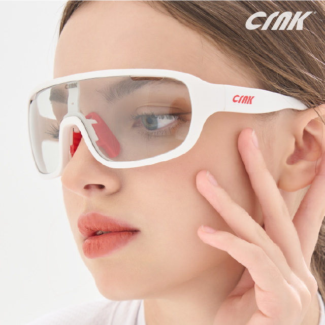 CRNK 크랭크 비비드옵티컬2 자전거 고글 스포츠 선글라스 변색 - 상품 이미지