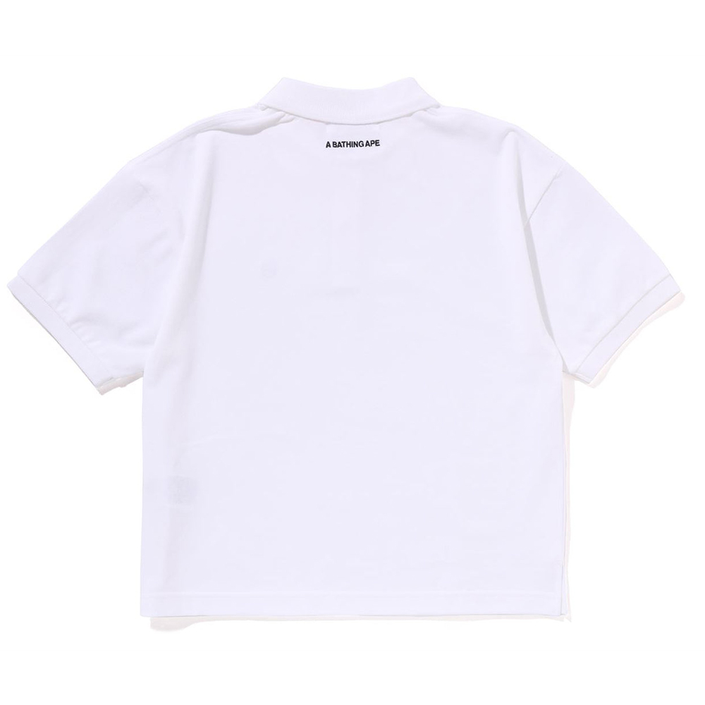 베이프 우먼즈 반팔티 ONE POINT WIDE POLO SHIRT 1L30-212-001 - 상세 이미지 2