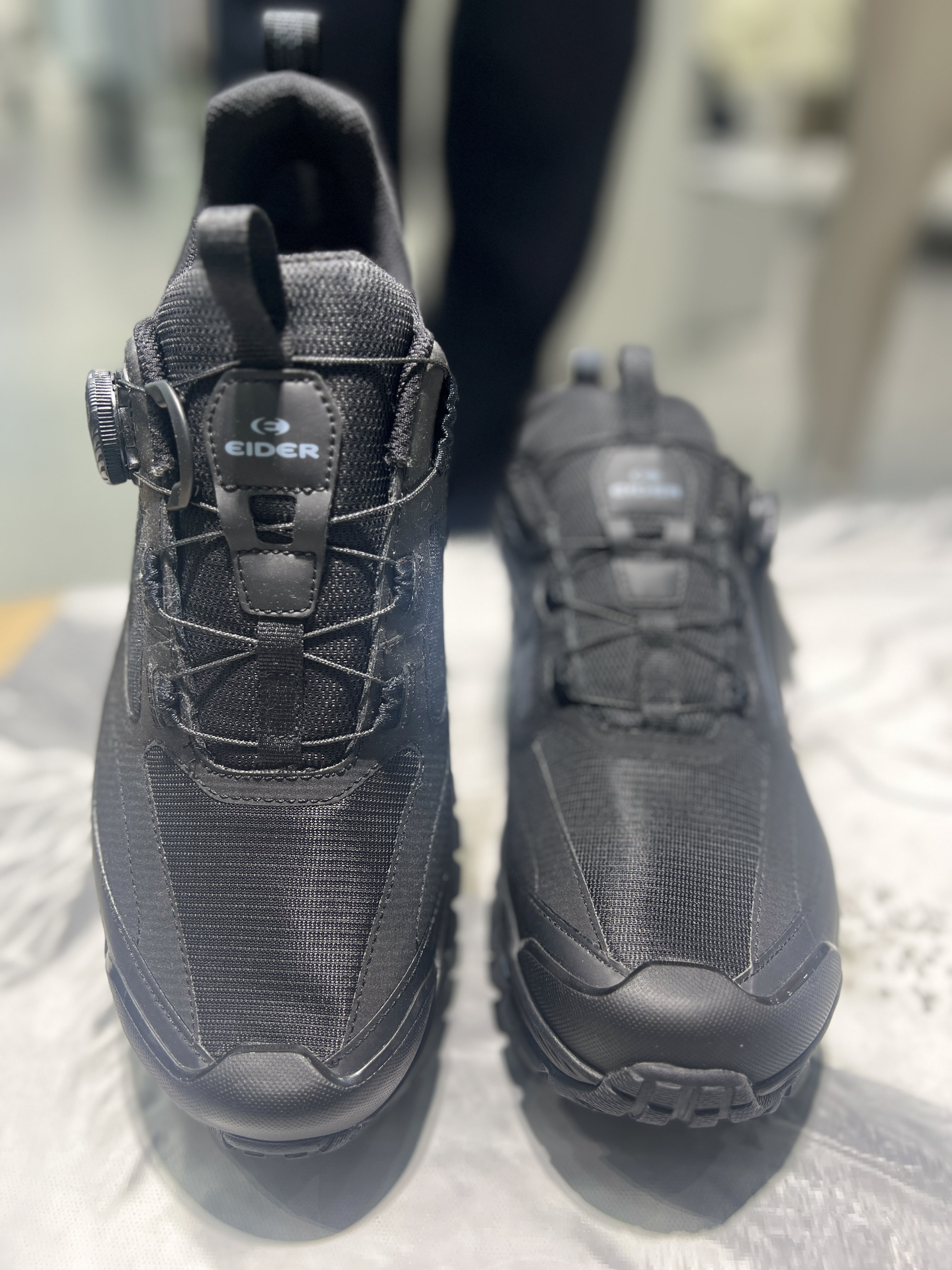 아이더 방수등산화 트레킹화 퀀텀포텐셜 블랙, 235 - 상품 이미지