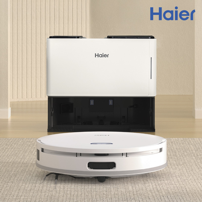 하이얼 로봇청소기 D50 PRO 미개봉 새상품 흡입+걸레+세척+건조 올인원