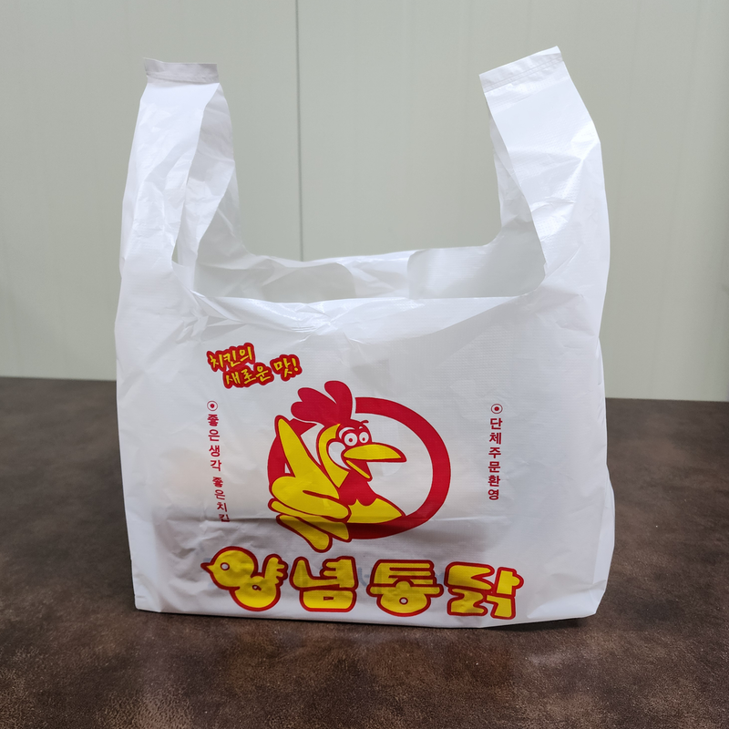 치킨비닐봉지 중 4000매 포대 배달 봉투 업소용 - 상세 이미지 2