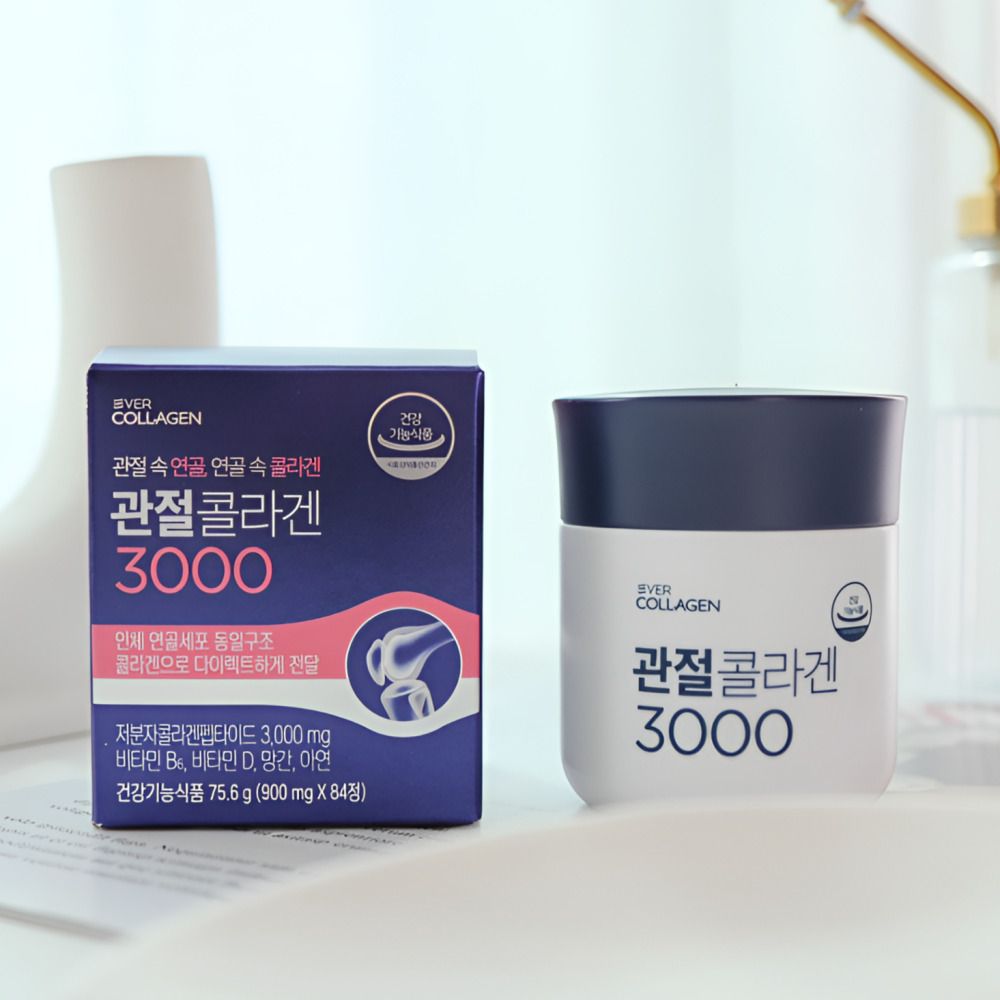 에버콜라겐 관절콜라겐 3000 저분자콜라겐펩타이드 84정 x 6개 - 상세 이미지 2
