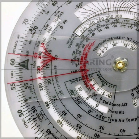[위시에이블 협력사]금속 계산자 국제 훈련 백터 조종사 눈금자 비행