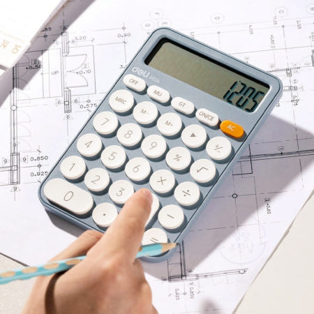 랑랑샵 파스텔 계산기 타건감 작은일반계산기 예쁜미니계산기 사무용계산기 미니계산기