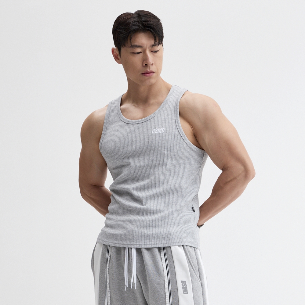 비스트모드 골지 망고 헬스나시 남자 머슬핏 짐웨어 BSMD 제품 이미지