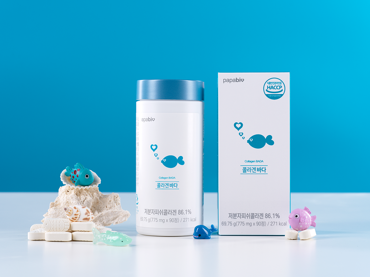 콜라겐 바다 저분자 피쉬 어류 어린 펩타이드 히알루론산 대용량 고함량 90정, 1개 - 상세 이미지 3