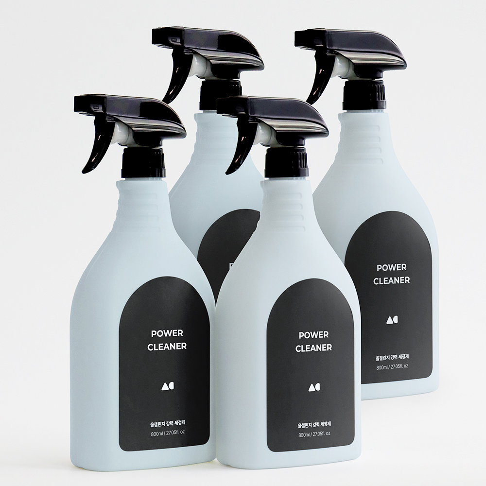 올챌린지 강력 곰팡이 제거제 800ml 2개+2개 화장실 벽지 베란다 욕실 실리콘 창틀 - 상품 이미지