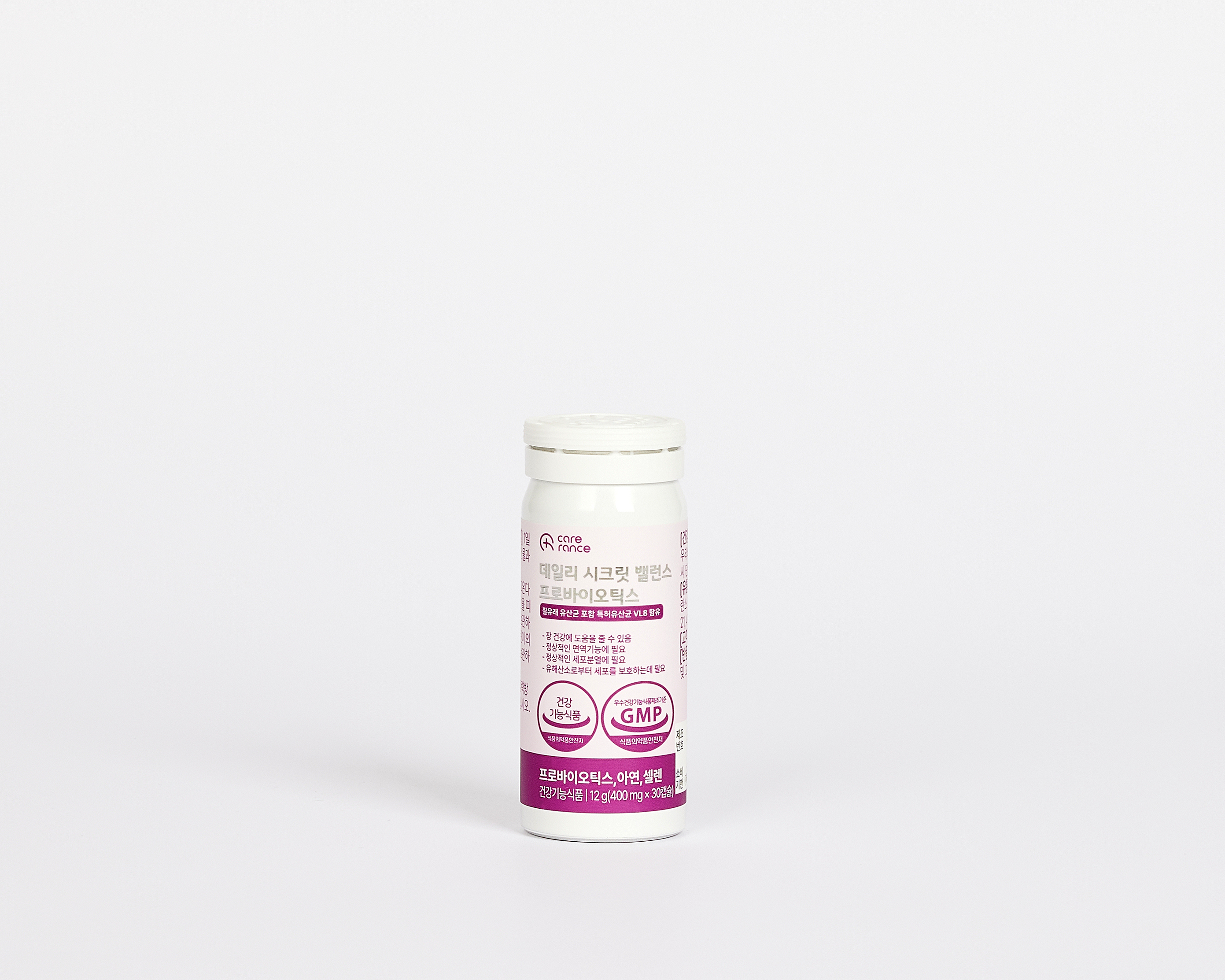 케어란스 데일리 시크릿 밸런스 프로바이오틱스 질 유래 유산균 400mg 30정, 3개 이미지 6