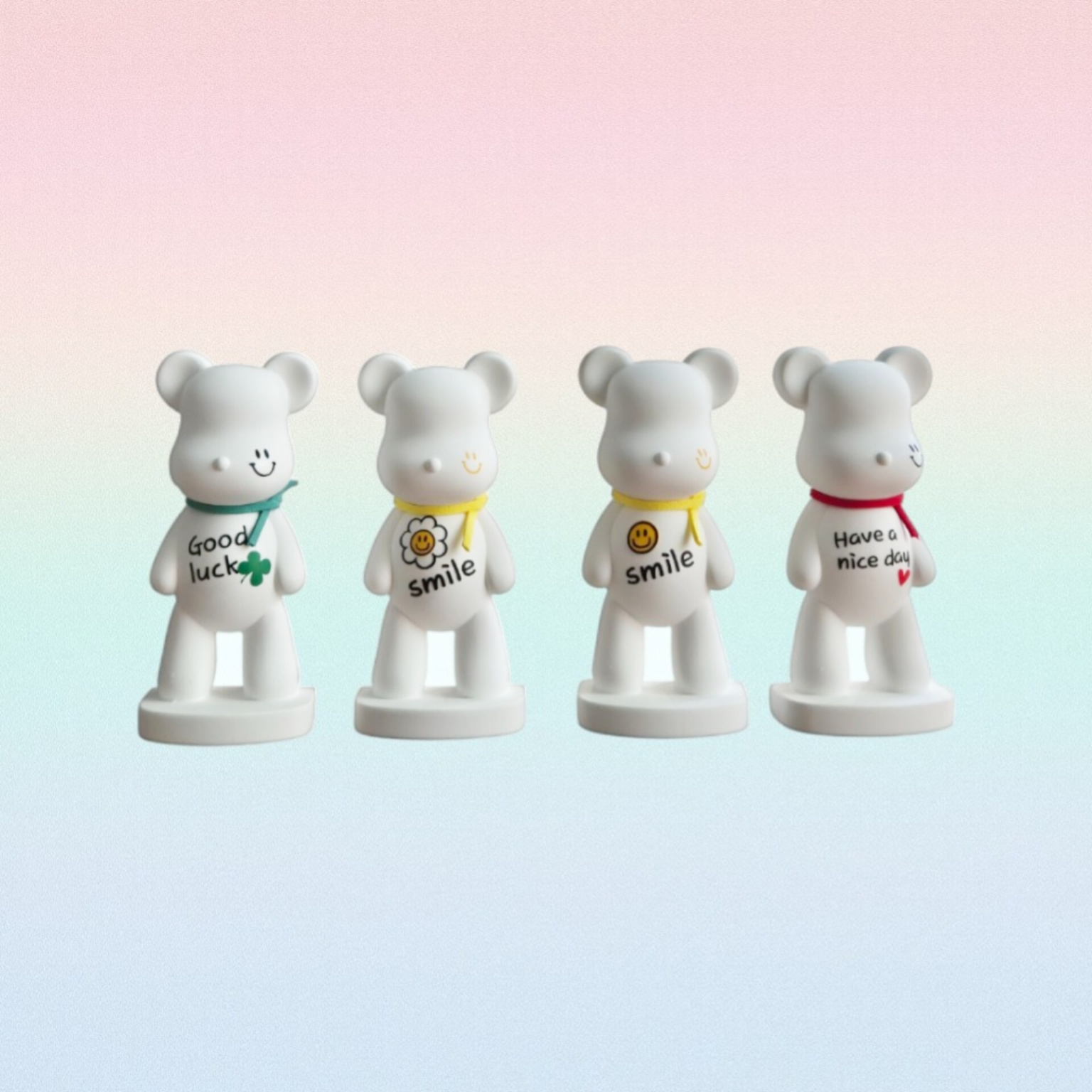 곰돌이 베어브릭 석고 디퓨저 실내 고체 방향제 인테리어소품 은은한비누꽃향 스마일