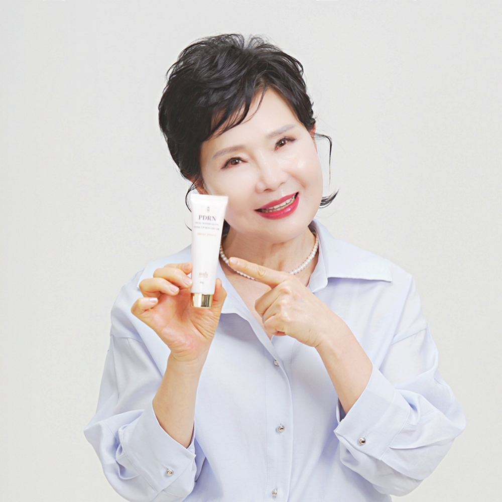해윰 PDRN 듀얼 톤업 선크림 피부커버 미백 주름개선 썬크림 SPF50+ 40g 3개 - 상세 이미지 5