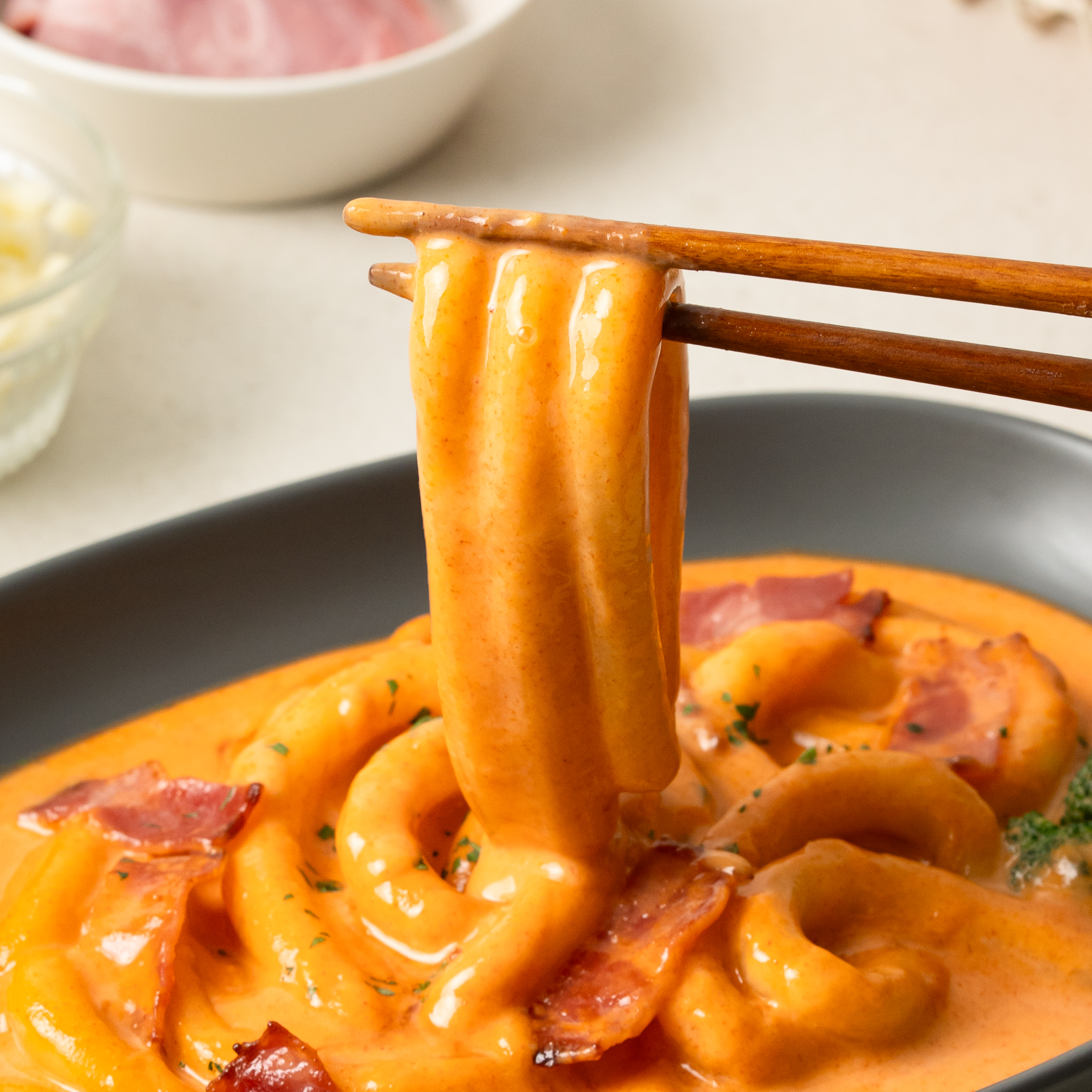 홍코너 로제떡볶이 밀떡 부드러운 맛 이미지 6