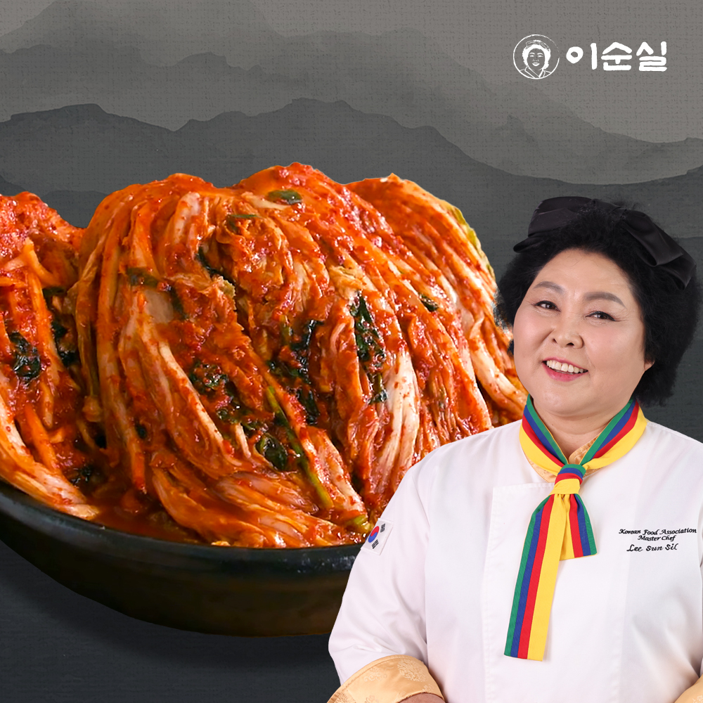 이순실 아삭한 평양 포기 배추 김치 3kg 5kg - 상품 이미지